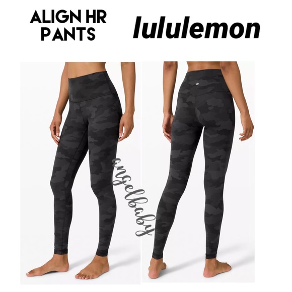 Lululemon Align HR Pant 28” in Heritage 365 Camo Deep Coal! - Picture 3 of 16